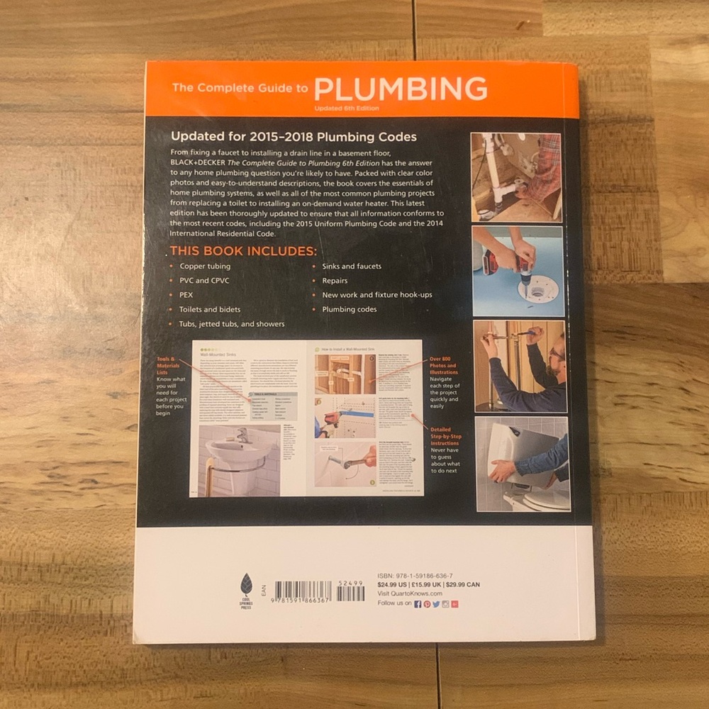 The Complete Guide To Plumbing Textbook - Picture 2 of 3